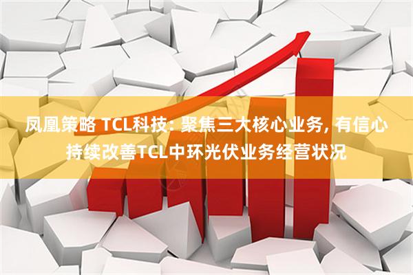 凤凰策略 TCL科技: 聚焦三大核心业务, 有信心持续改善TCL中环光伏业务经营状况